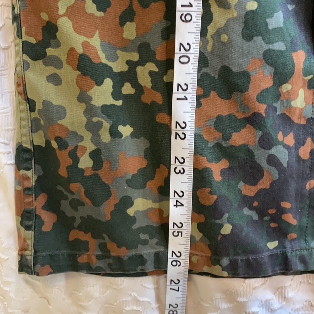 Authentic German Military army jacket green brown small to medium - Picture 13 of 14